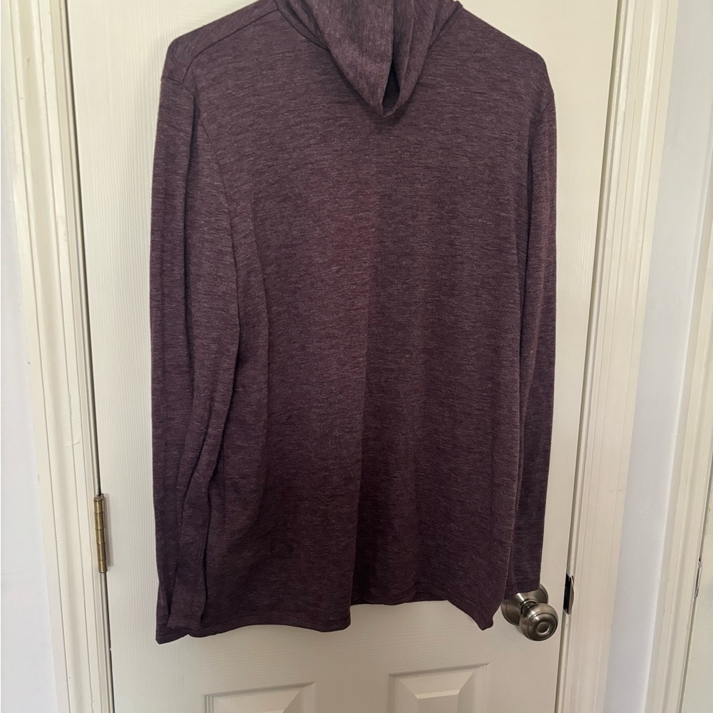 Ann Taylor Purple Turtleneck